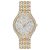 Bulova Crystal Quartz Ladies Watch, Stainless Steel , Gold-Tone (Model: 98L263)